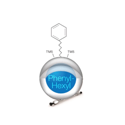 Kinetex 2.6 &micro;m Phenyl-Hexyl foto del producto Front View L-internal
